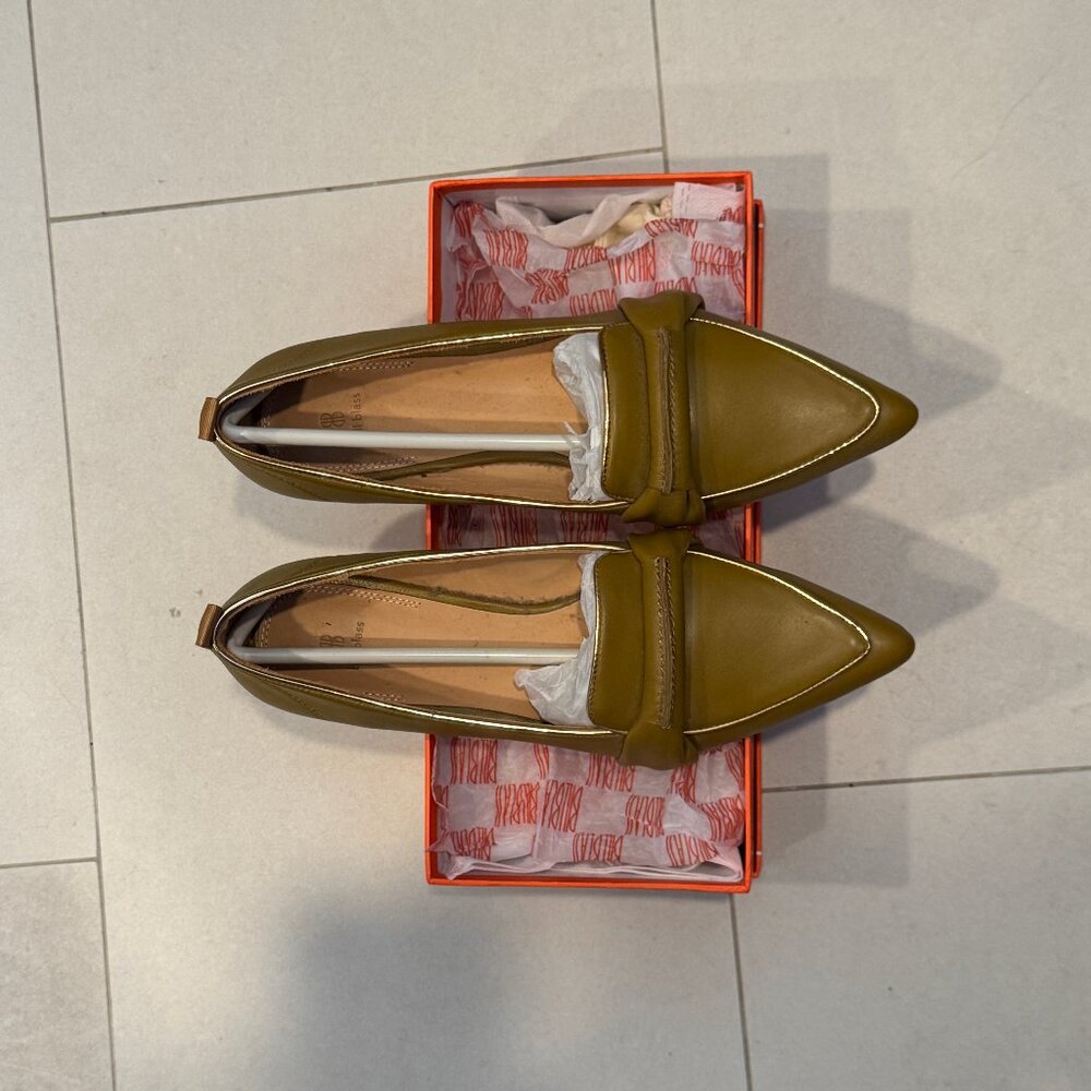 BILL BLASS Women's Flats Mustard Size 8 Leather - Picture 8 of 10